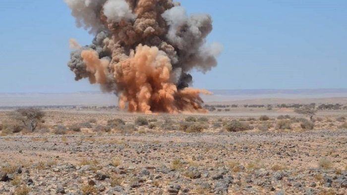 الجيش المغربي يدمر سيارات رباعية الدفع تابعة للبوليساريو