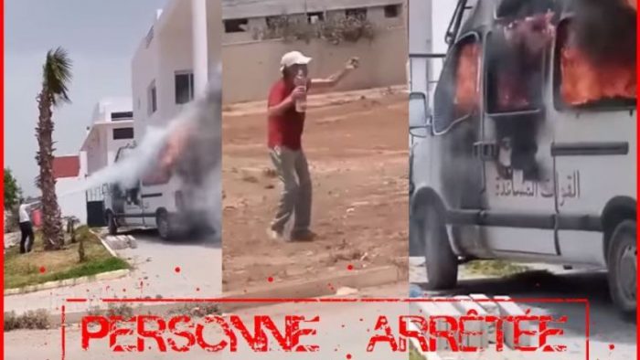 شرطة سلا تطيح بمضرم النار في سيارة للقوات العمومية